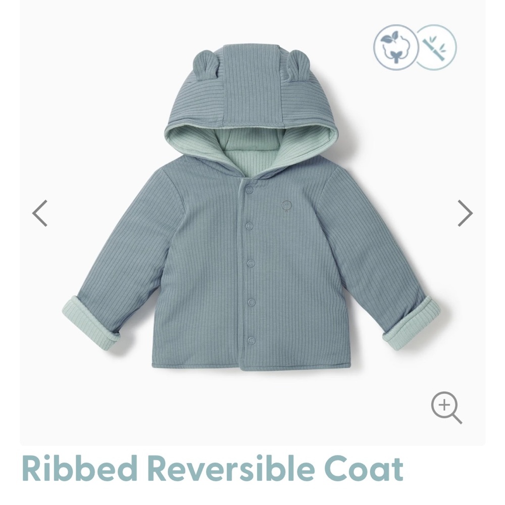 MORI Ribbed Reversible Coat